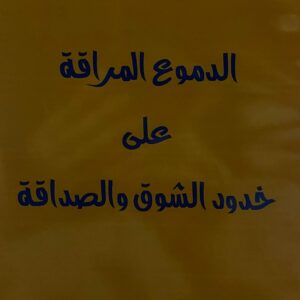 الدموع المراقة على خدود الشوق والصداقة(محمد حسين عثمان الوزير)